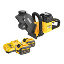 DeWalt DCS 691 T2 Akku Trennschleifer 54 V FlexVolt 230 mm Brushless + 2x Akku 6,0 Ah + Ladegerät