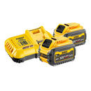 DeWalt DCS 691 T2 Akku Trennschleifer 54 V FlexVolt 230 mm Brushless + 2x Akku 6,0 Ah + Ladegerät