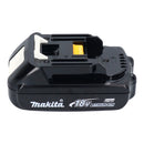 Makita ML 005 G Y1 Akku Baustellenleuchte 18 / 40 V max. 3.600 lm + 1x Akku 1,5 Ah - ohne Ladegerät