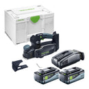 Festool HLC 82 EB-Basic Akku Hobel 18 V 82 mm Brushless + 2x Akku 8,0 Ah + Ladegerät + Systainer