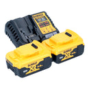DeWalt DCS 382 P2 Akku Reciprosäge Säbelsäge 18 V Brushless + 2x Akku 5,0 Ah + Ladegerät