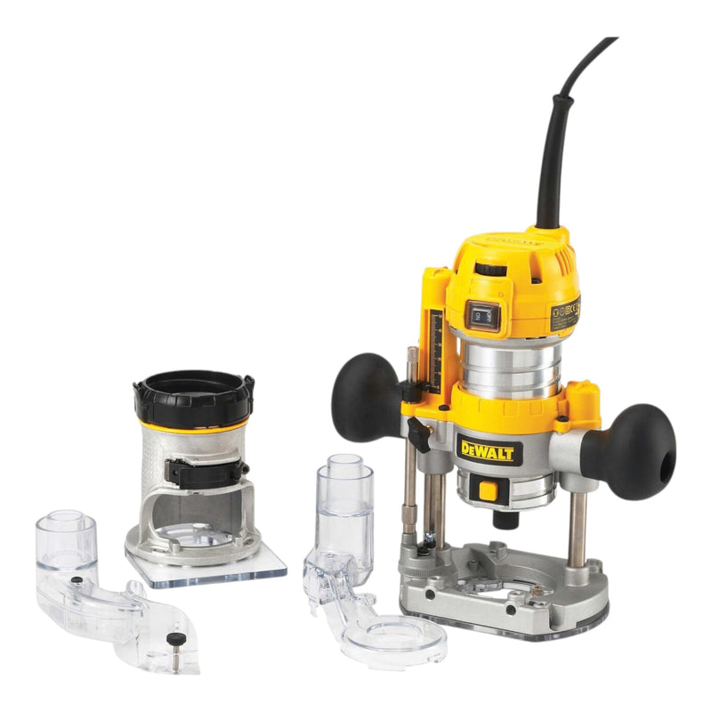 DeWalt D 26204 K Mulitfunktionsfräse 900 Watt 8 mm + Koffer