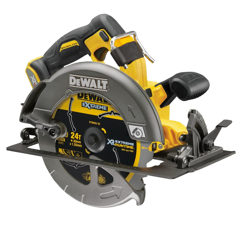 DeWALT DCS 578 NT Akku Kreissäge 54V XR FlexVolt 190 mm Brushless + 1x Akku 12,0 Ah + TSTAK - ohne Ladegerät