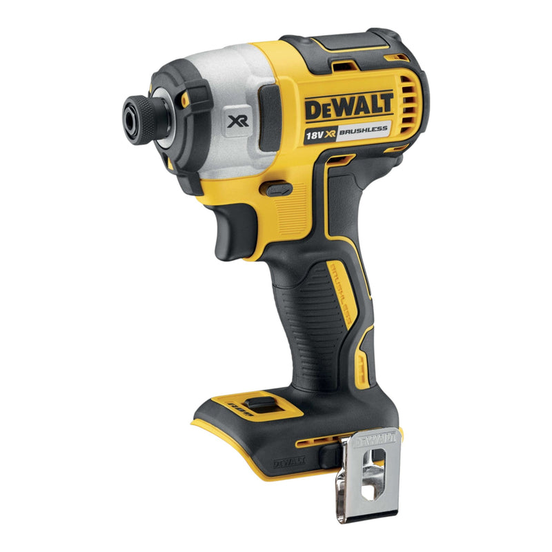 DeWalt DCK 422 P3T Akku Combo Kit 18 V DCD 796 Schlagbohrschrauber + DCF 887 Schlagschrauber + DCG 405 Winkelschleifer + DCH 273 Kombihammer + 3x Akku 5,0 Ah + Ladegerät + 2x TSTAK
