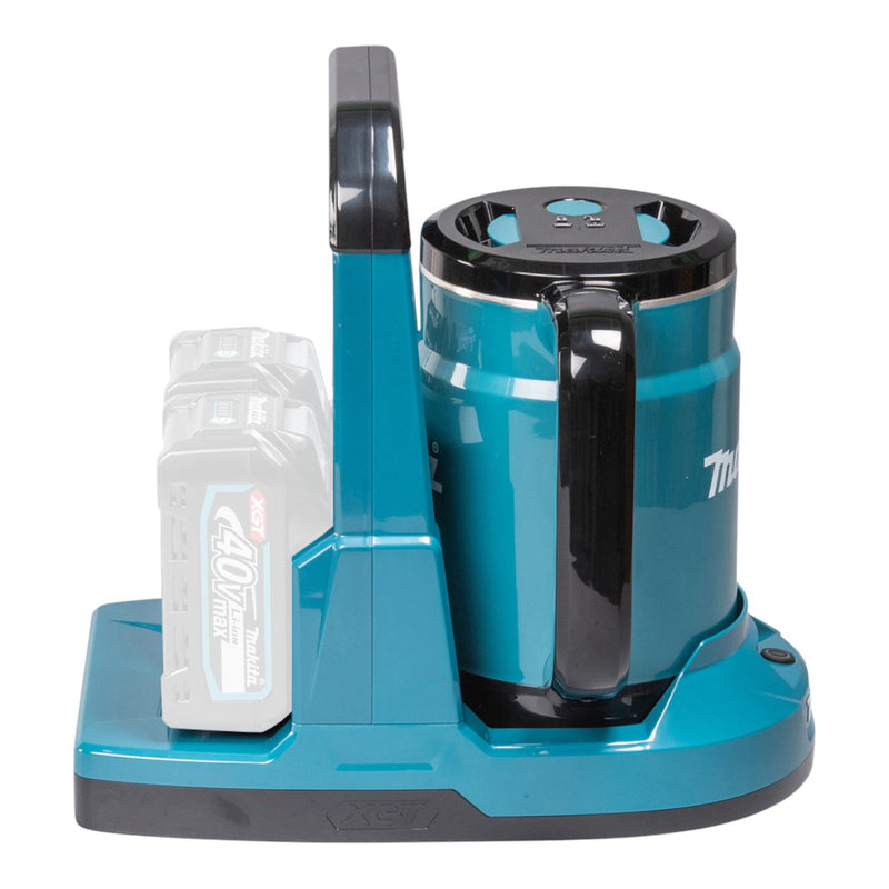 Makita KT 001 GZ Akku Wasserkocher 40 V max. 0,8 L Solo - ohne Akku, ohne Ladegerät