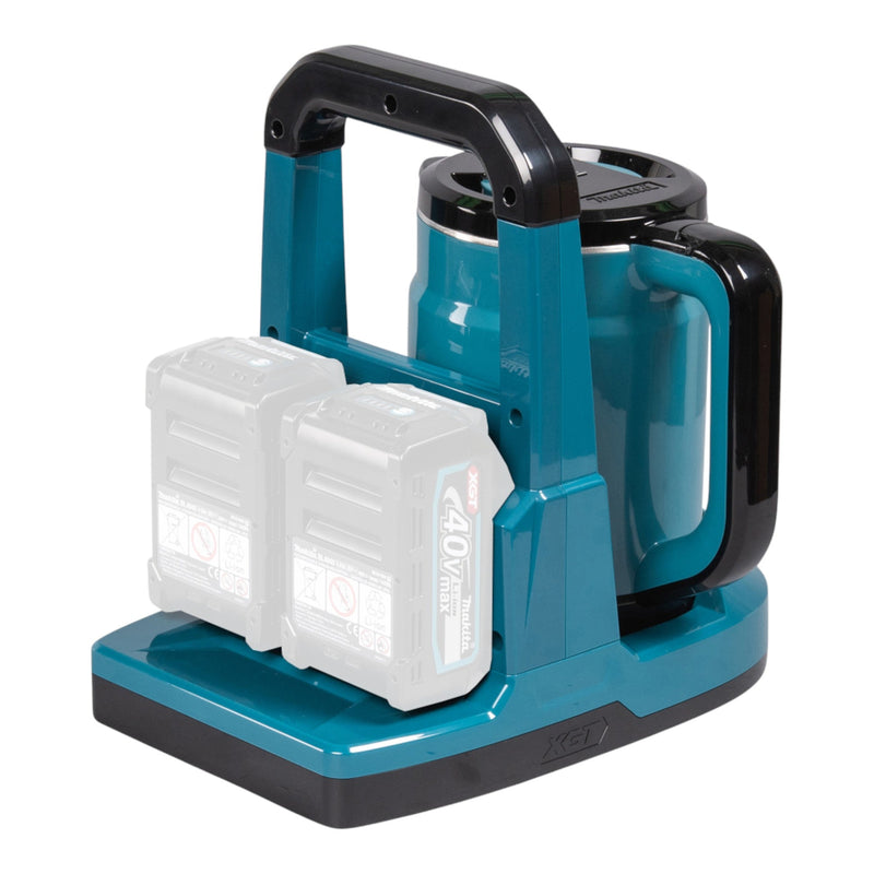 Makita KT 001 GZ Akku Wasserkocher 40 V max. 0,8 L Solo - ohne Akku, ohne Ladegerät