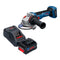 Bosch GWS 18V-11 Professional Akku Winkelschleifer 18 V 125 mm + 1x ProCORE Akku 5,5 Ah + Ladegerät