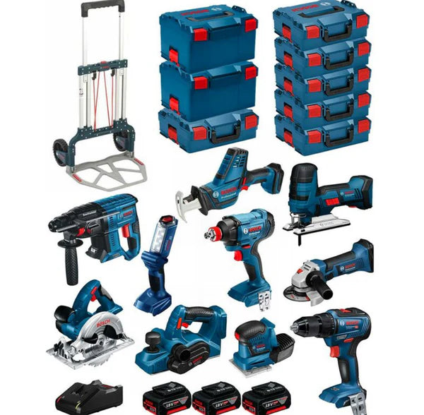 BOSCH 18V Kit BK1001 mit 3 Batterien 4,0Ah