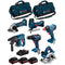 BOSCH 18V Kit BK601BAG mit 3 Batterien 4,0Ah, Ladegerät und 2 Taschen