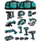 Makita MK1003 Werkzeug-Set mit 3 Akkus 3,0 Ah und 10 Werkzeugen