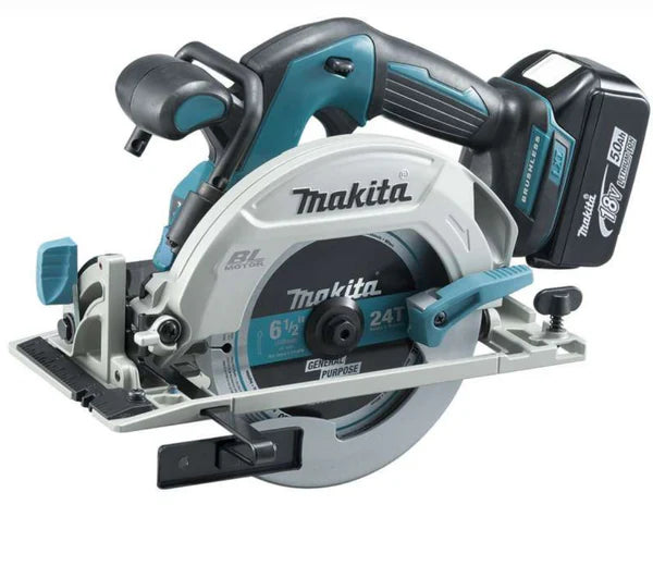 Makita DHS680RTJ Handkreissäge – 18 V Li-ion Ø 165 mm (2 x 5,0 Ah)